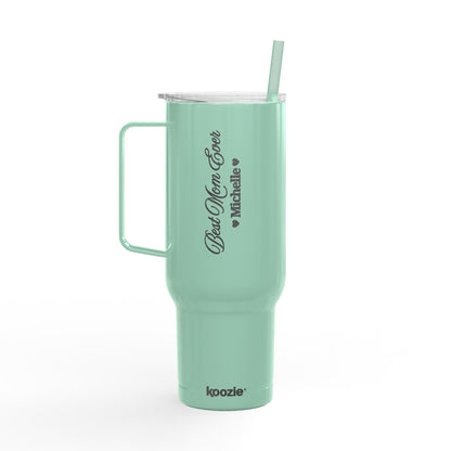 Personalized Insulated Tumbler - 40oz with Lid for Moms