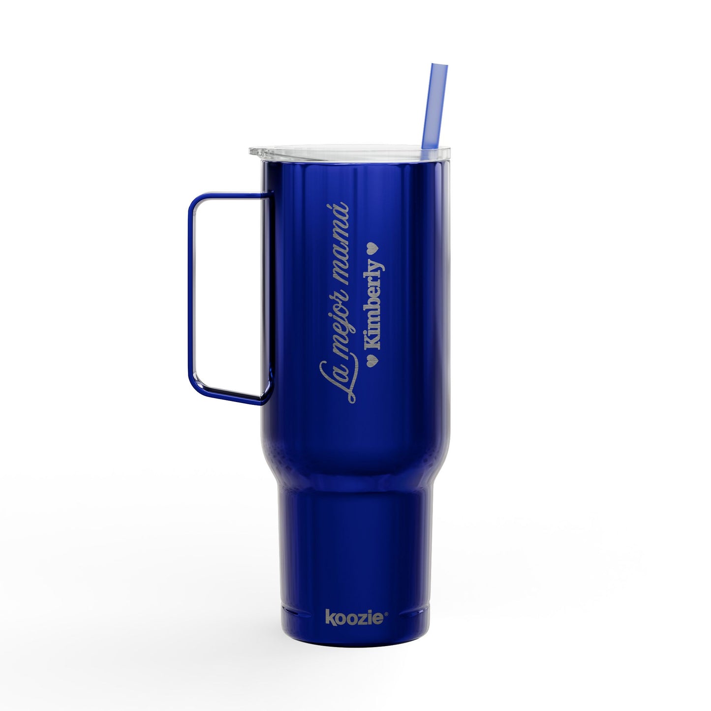 Personalized Insulated Tumbler - 40oz with Lid for Moms