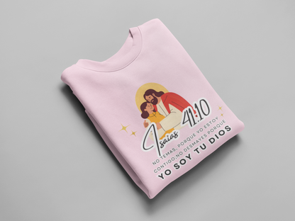 Sudadera con versículo bíblico– No Temas, Yo soy tu Dios, Isaías 41:10