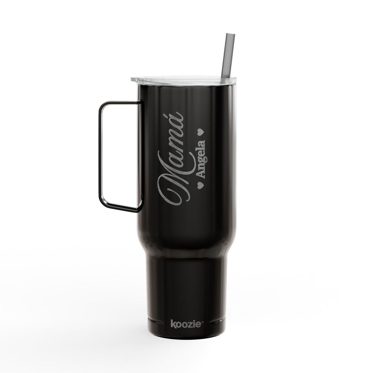 Personalized Insulated Tumbler - 40oz with Lid for Moms
