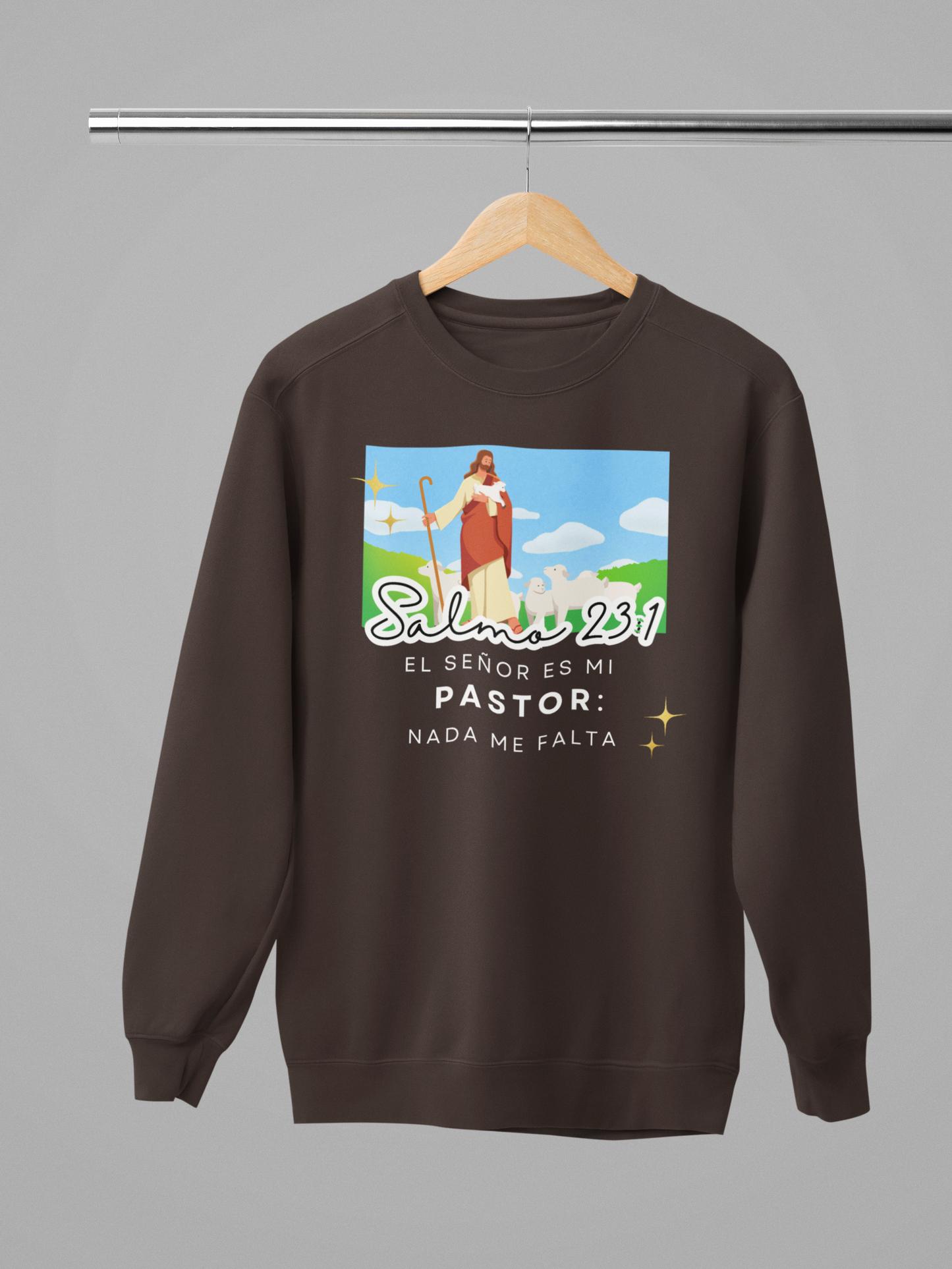Sudadera con Versículo Bíblico – Salmo 23:1 “El Señor es mi Pastor”