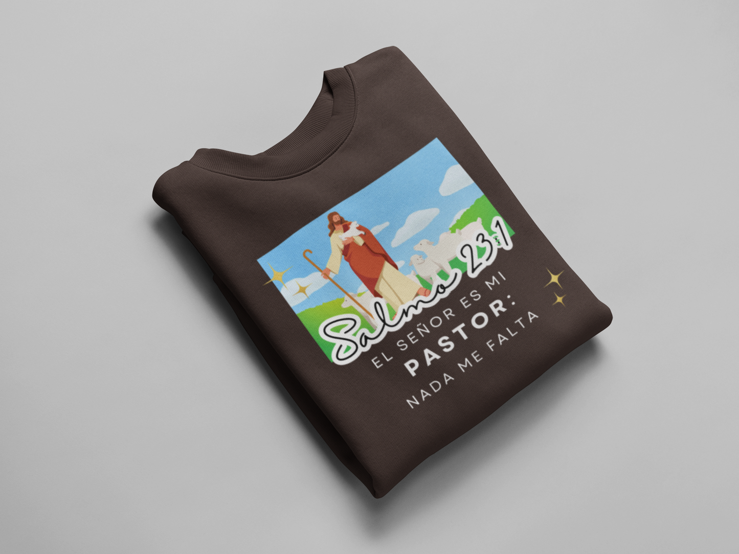 Sudadera con Versículo Bíblico – Salmo 23:1 “El Señor es mi Pastor”