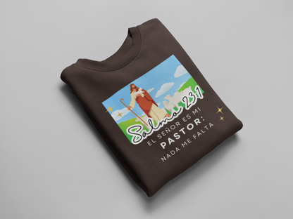 Sudadera con Versículo Bíblico – Salmo 23:1 “El Señor es mi Pastor”