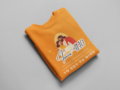 Sudadera con versículo bíblico– No Temas, Yo soy tu Dios, Isaías 41:10