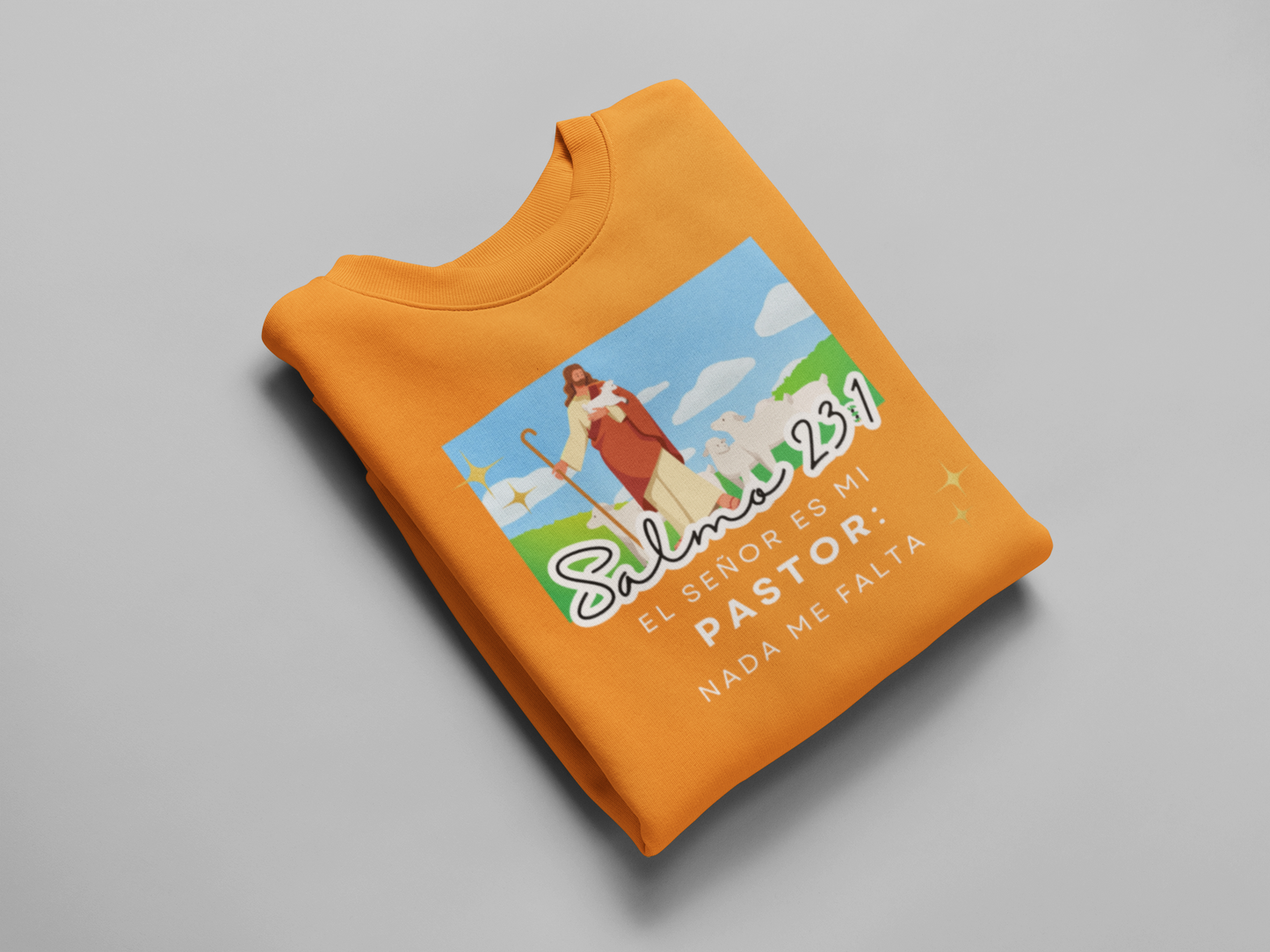 Sudadera con Versículo Bíblico – Salmo 23:1 “El Señor es mi Pastor”