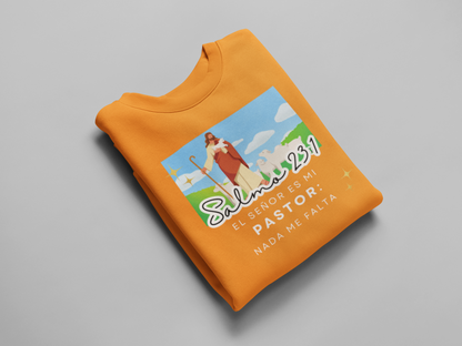 Sudadera con Versículo Bíblico – Salmo 23:1 “El Señor es mi Pastor”