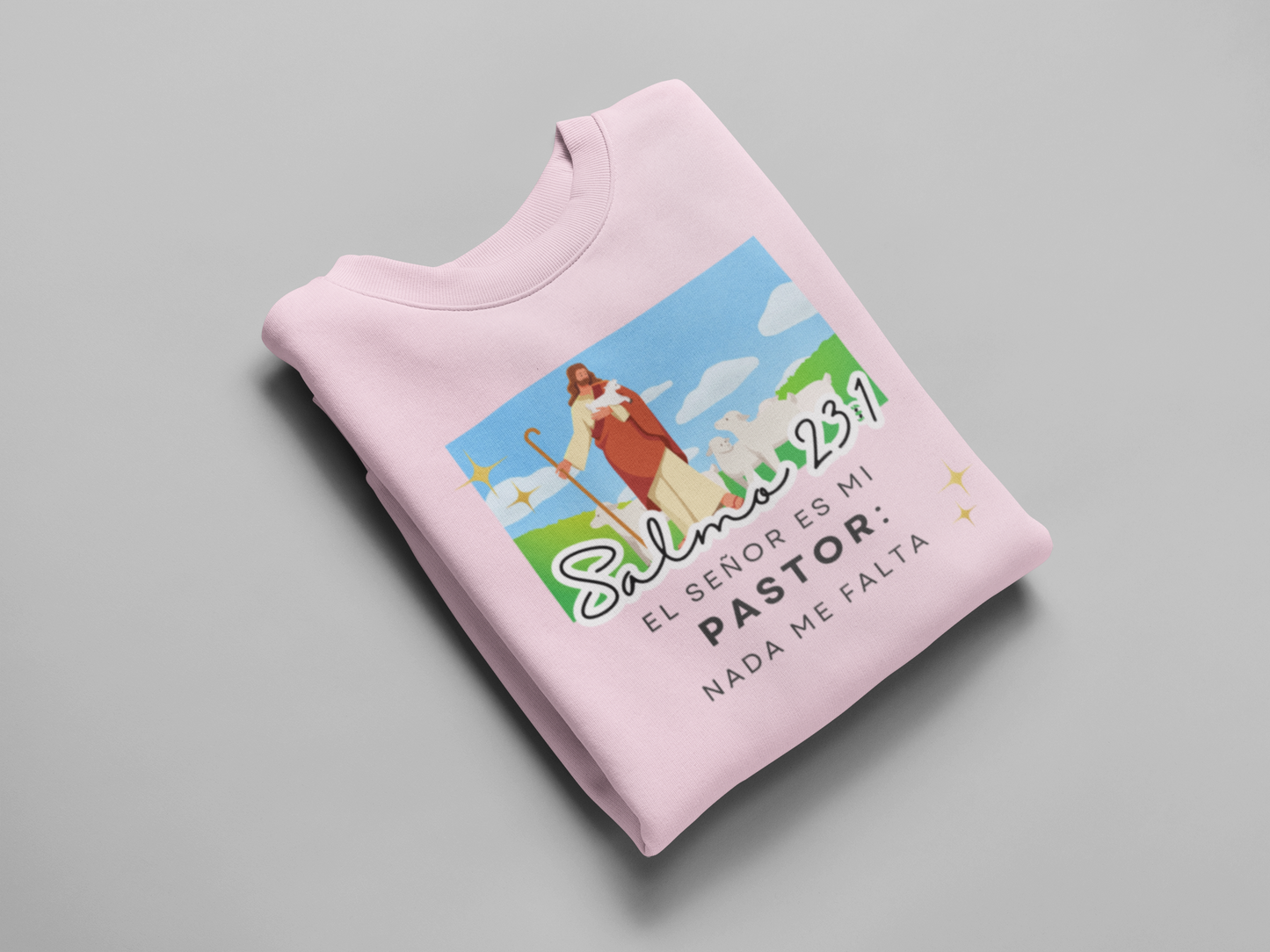 Sudadera con Versículo Bíblico – Salmo 23:1 “El Señor es mi Pastor”