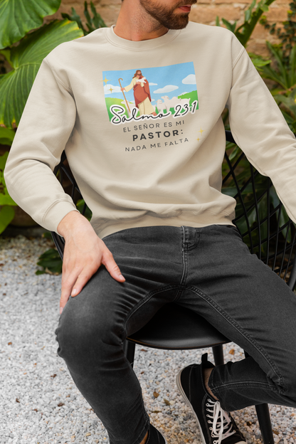 Sudadera con Versículo Bíblico – Salmo 23:1 “El Señor es mi Pastor”
